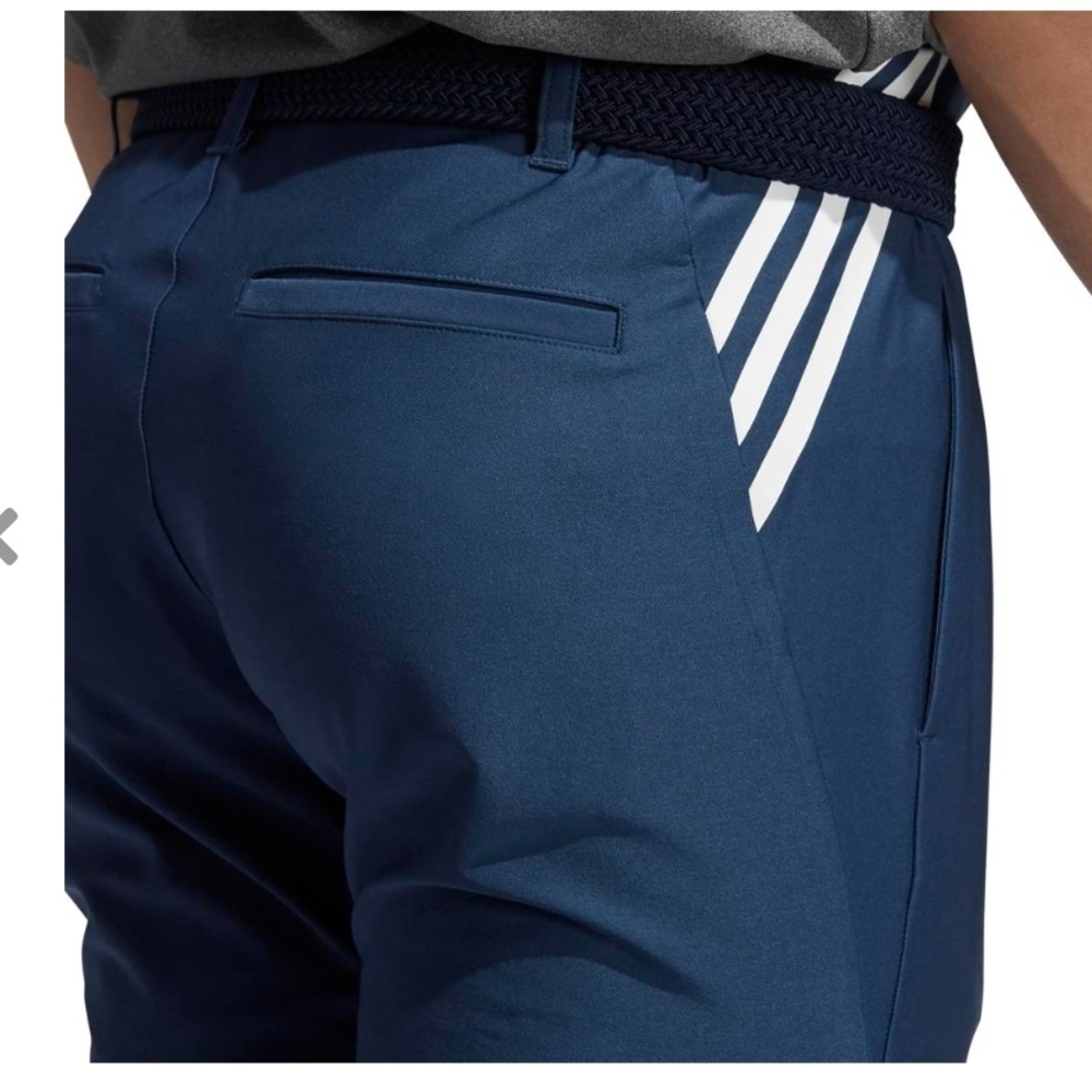 New Adidas Ultimate365 3-Stripes Tapered Men's Golf Trousers Navy Crew| 30/32 - Picture 3 of 7